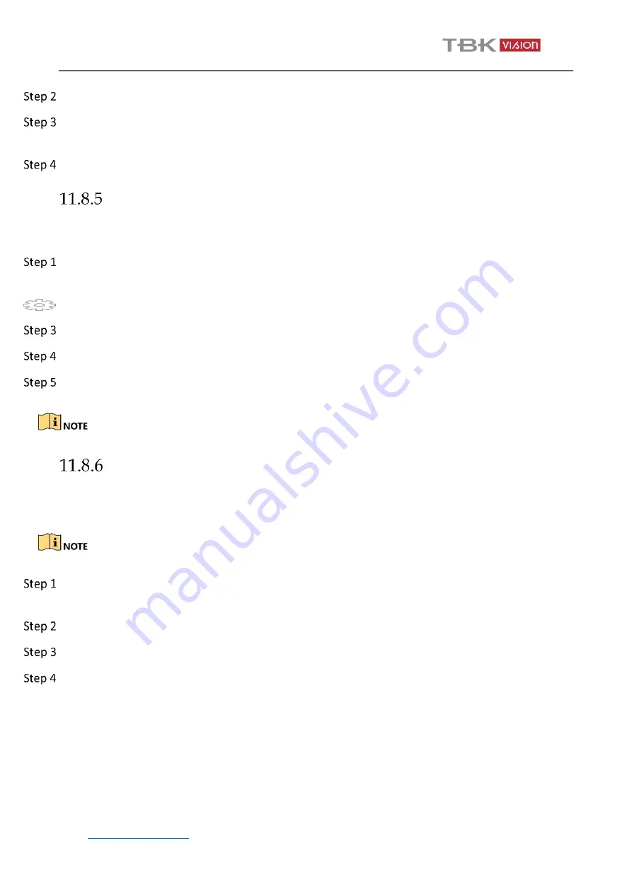 TBK vision TBK-NVR2300 Series Скачать руководство пользователя страница 107