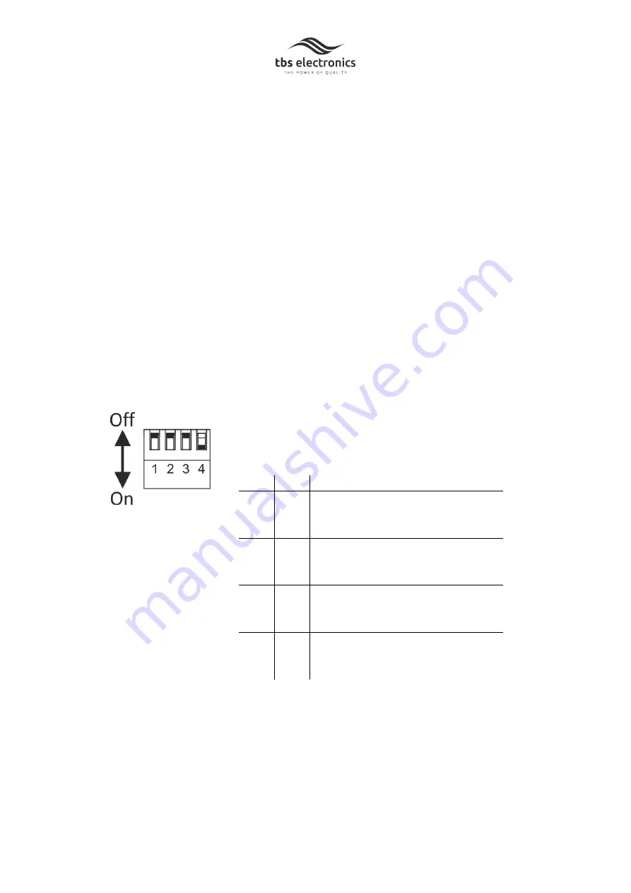 tbs electronics Omnicharge OCD12/12-50 Скачать руководство пользователя страница 12