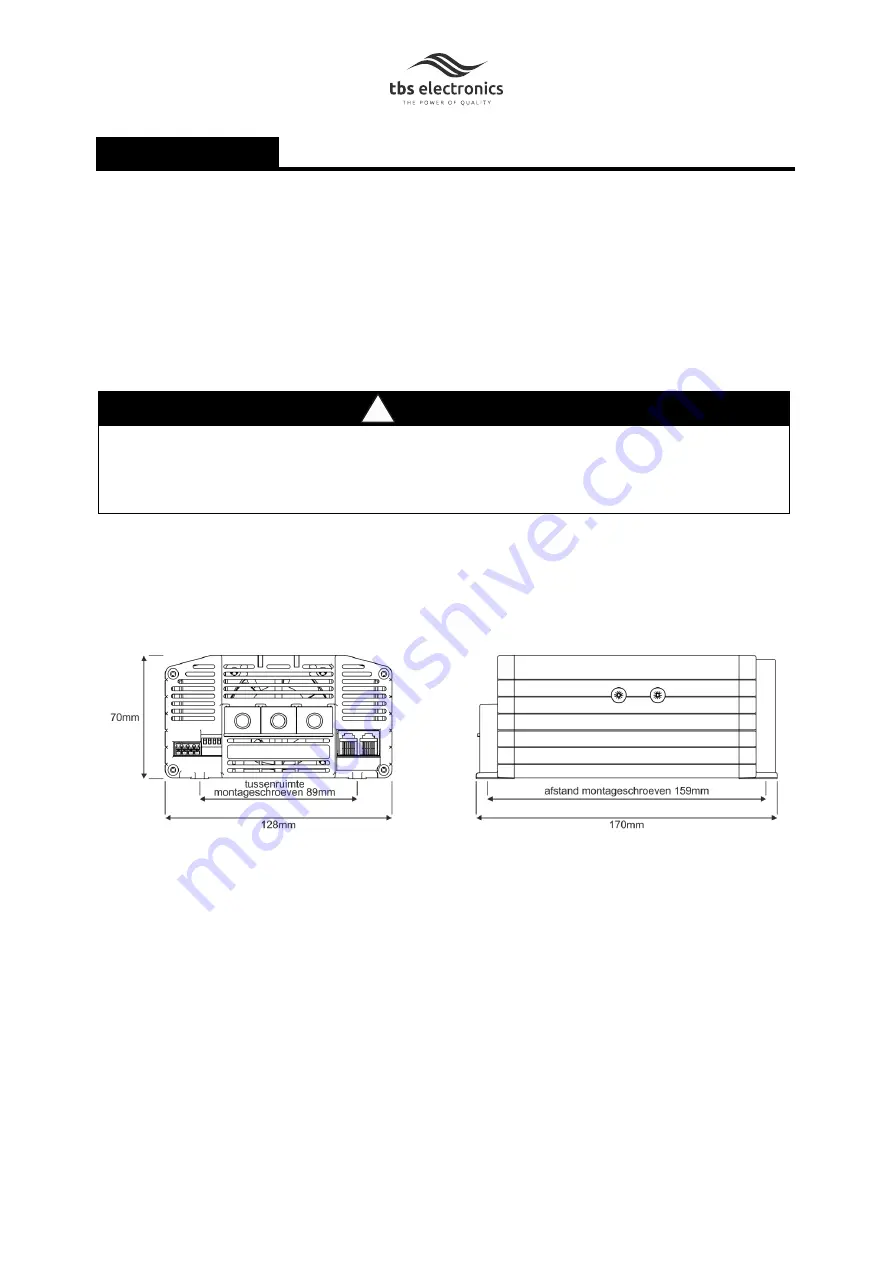 tbs electronics Omnicharge OCD12/12-50 Скачать руководство пользователя страница 25