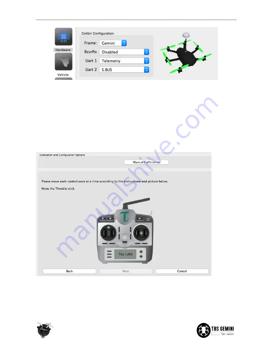 TBS GEMINI Mini FPV Hex User Manual Download Page 12