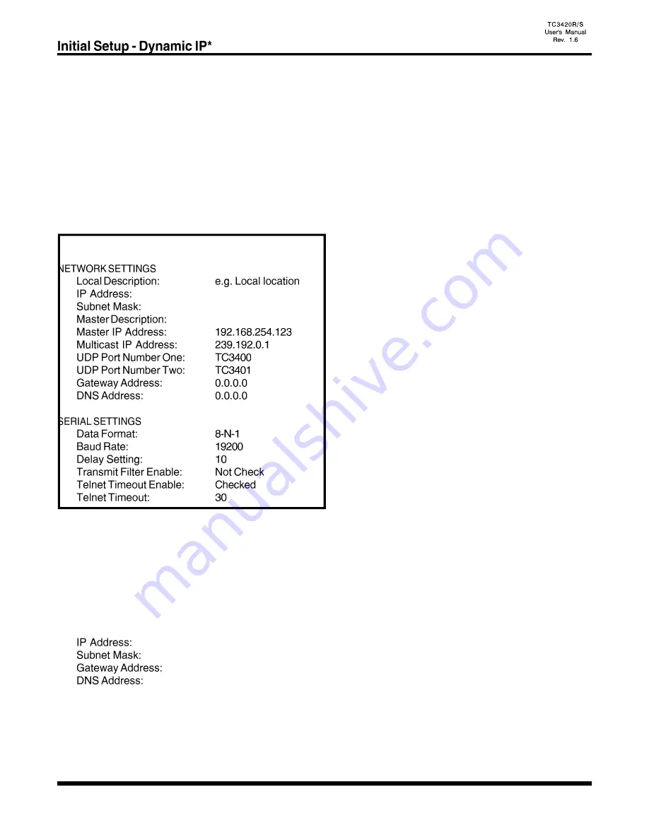 TC Communications TC3420 User Manual Download Page 12