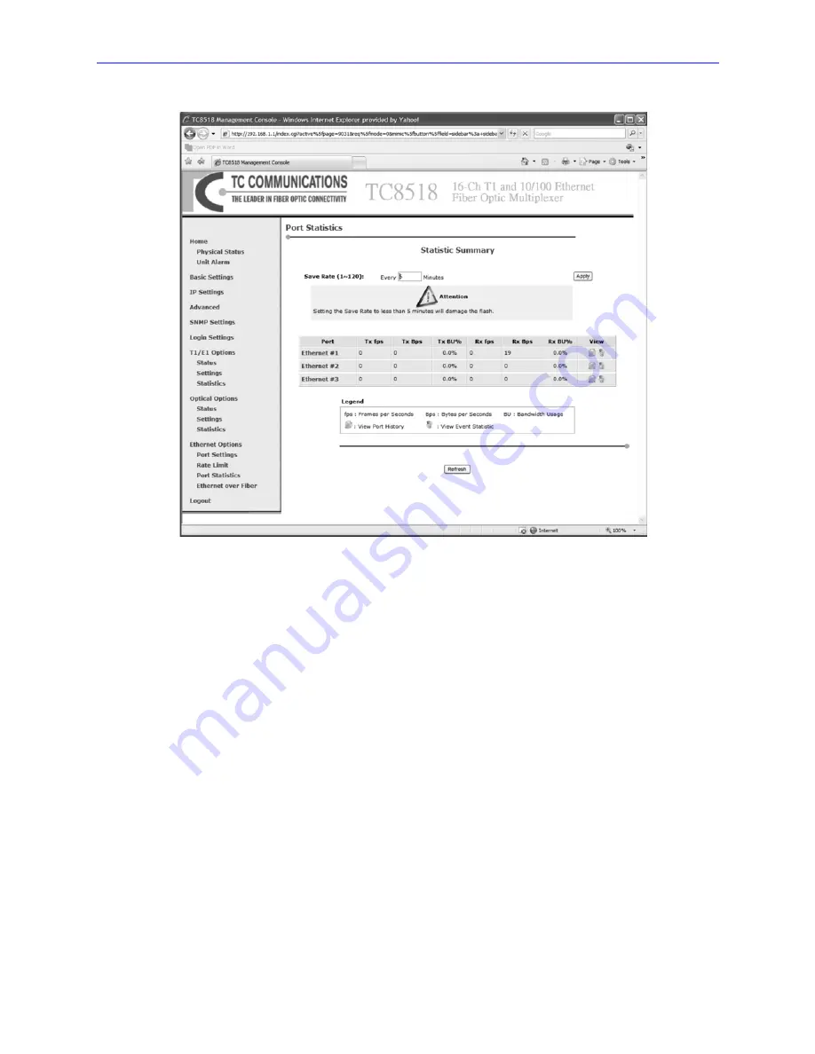 TC Communications TC8518 E1 User Manual Download Page 68