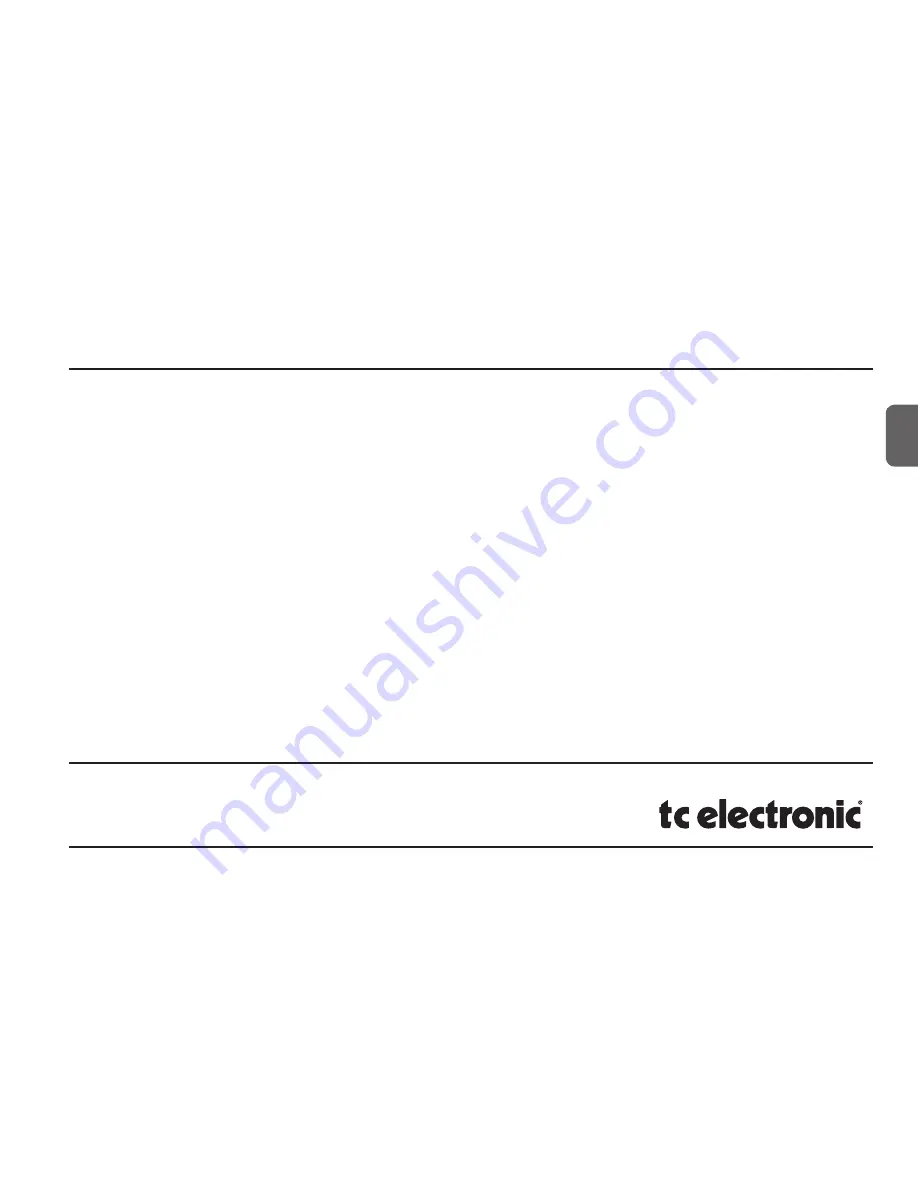 TC Electronic Blacksmith User Manual Download Page 7