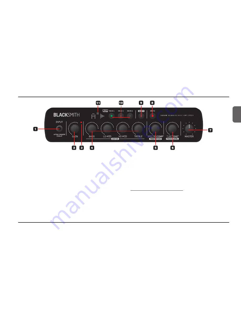 TC Electronic Blacksmith Скачать руководство пользователя страница 9