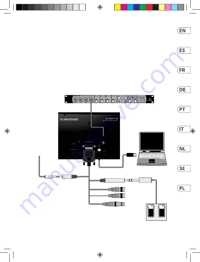 TC Electronic Clarity M Quick Start Manual Download Page 16