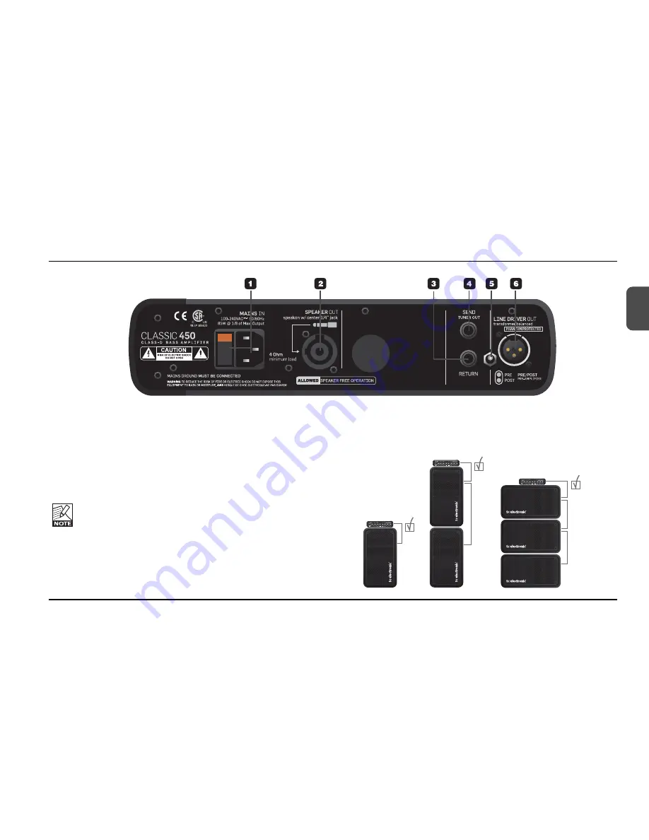 TC Electronic Classic 450 User Manual Download Page 11