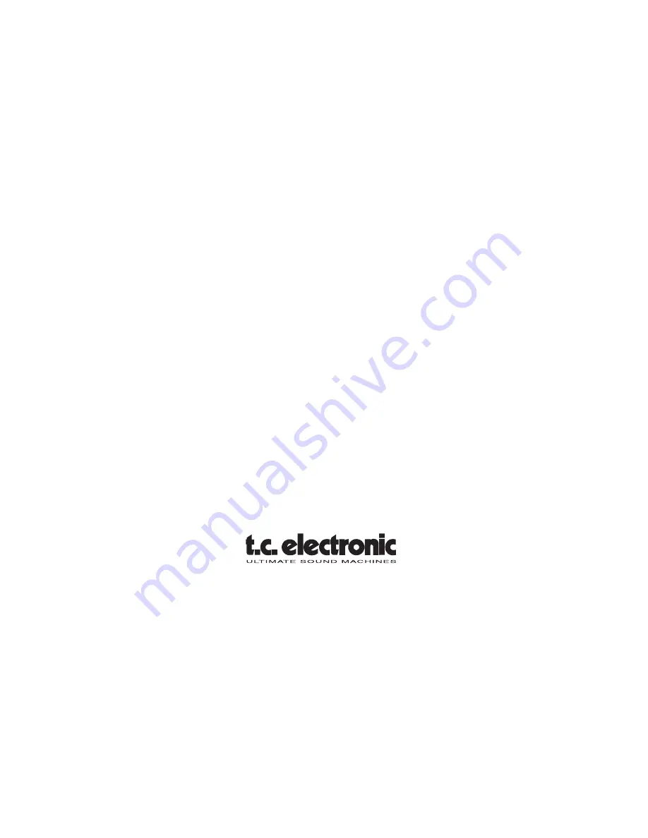 TC Electronic ND-I NOVA DELAY User Manual Download Page 20