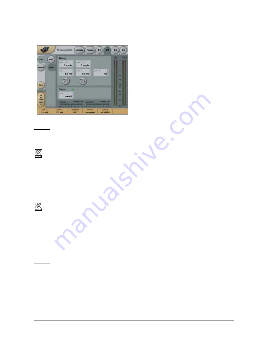 TC Electronic SYSTEM 6000 MKII Algorithm Manual Download Page 67