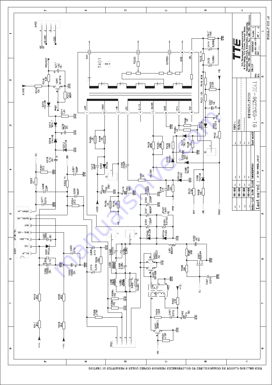 TCL 21M62US Service Manual Download Page 36