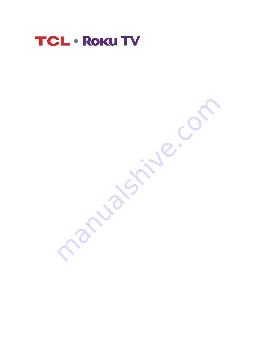 TCL 55P605 User Manual Download Page 1