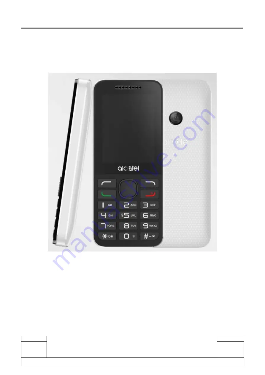 TCL Alcatel 2002D Repair Document Download Page 1