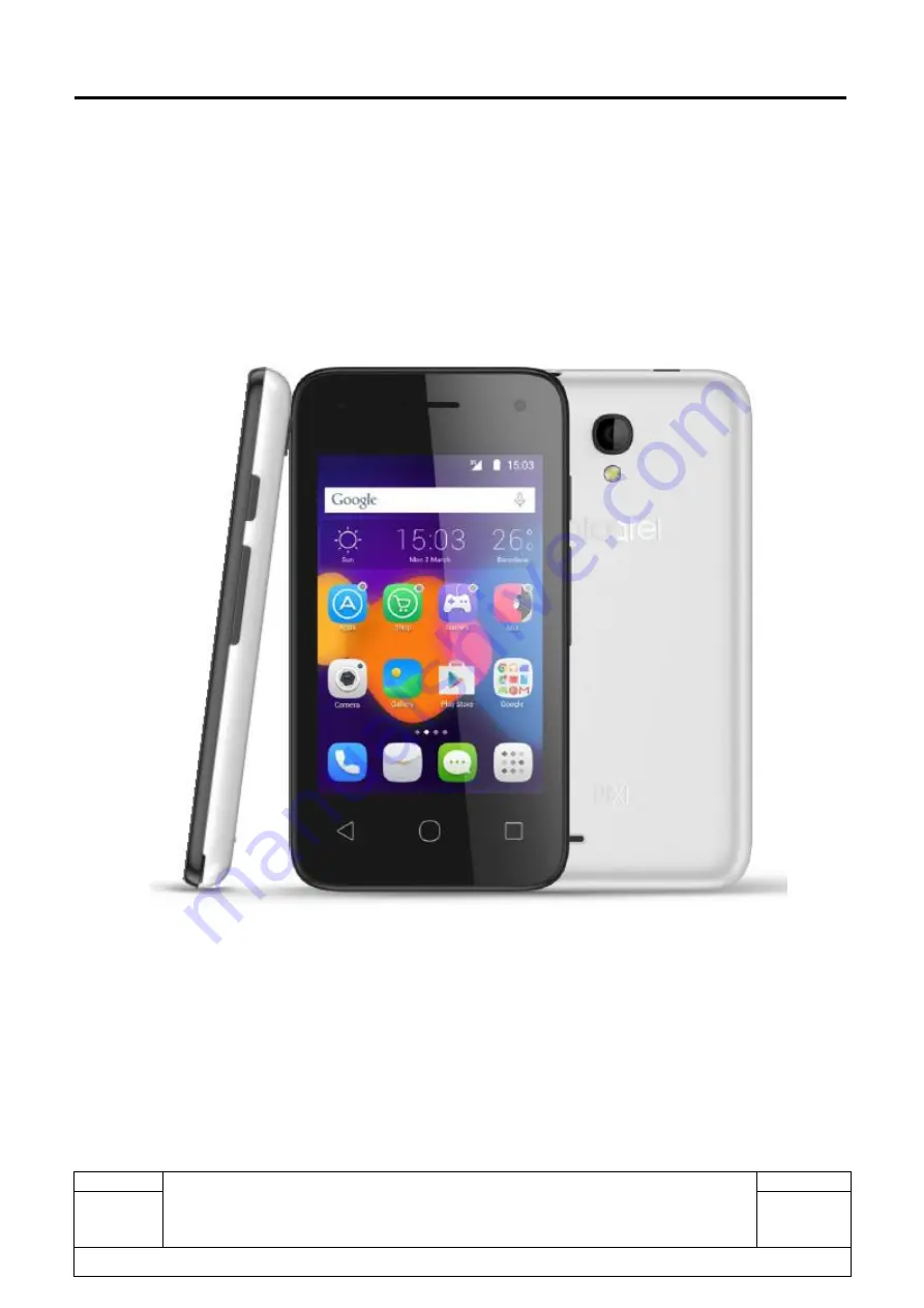 TCL Alcatel 4017A Repair Document Download Page 1