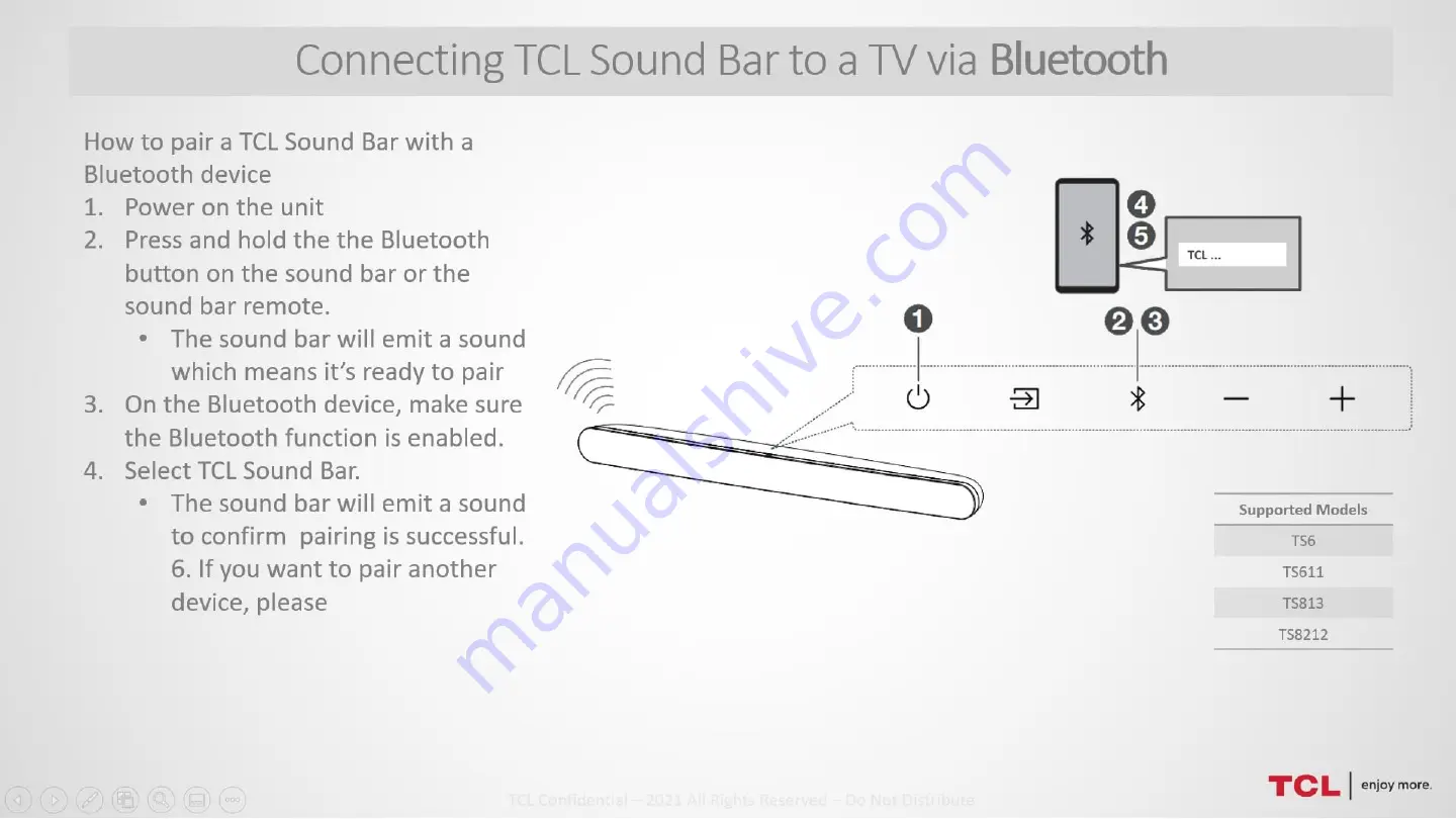 TCL Alto TS6 Quick Start Manual Download Page 5