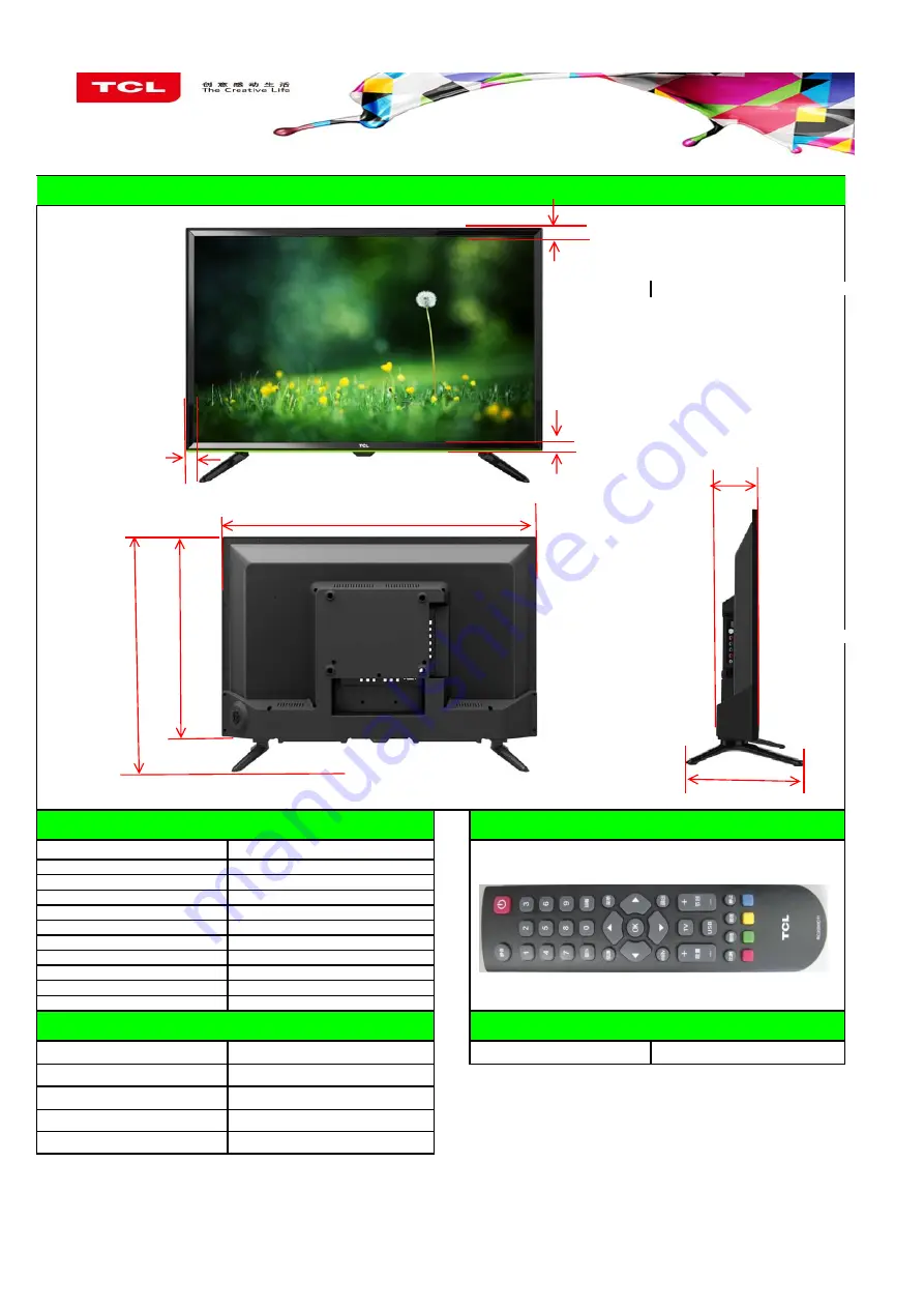 TCL L32D2710 Service Manual Download Page 7