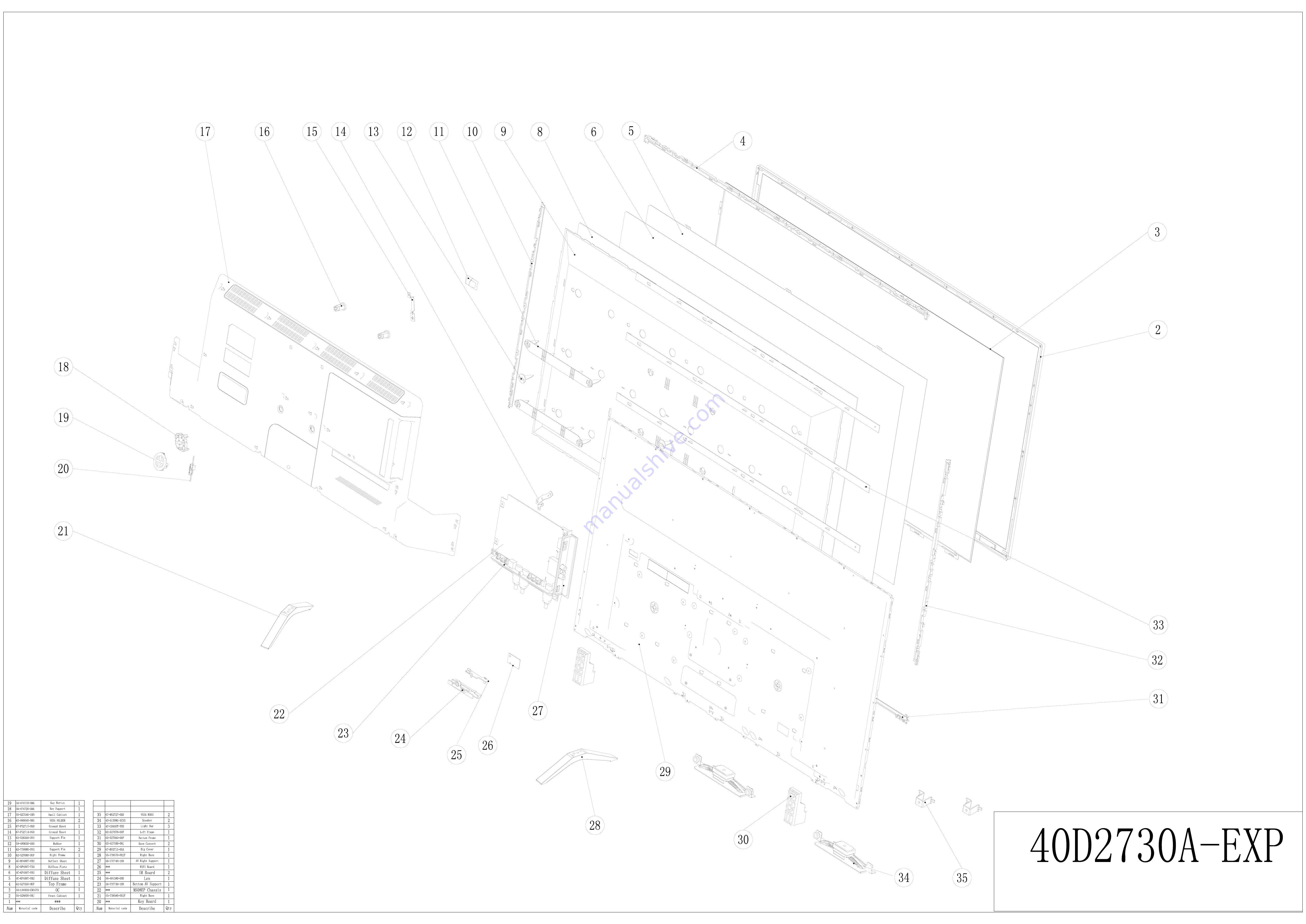 TCL L40D2730A Скачать руководство пользователя страница 45