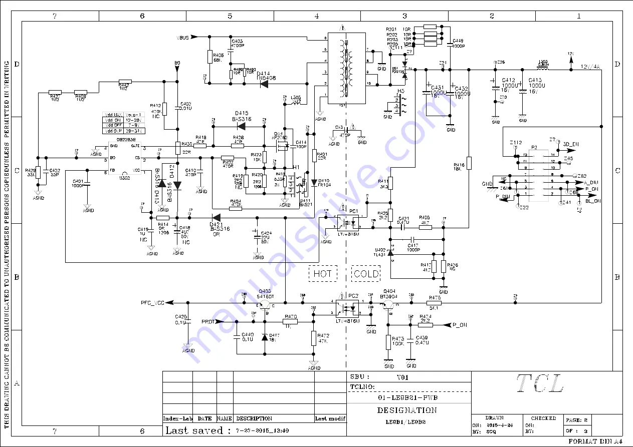 TCL L40E5800US Скачать руководство пользователя страница 56