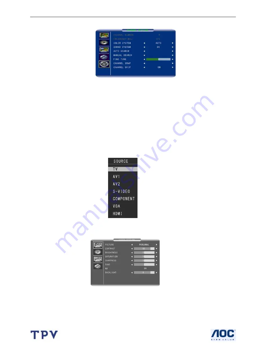 TCL LCD37VSH Service Manual Download Page 8