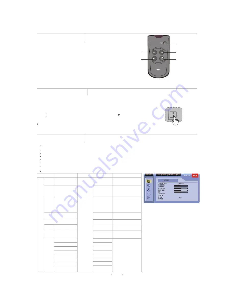 TCL ML19 Operation Manual Download Page 8