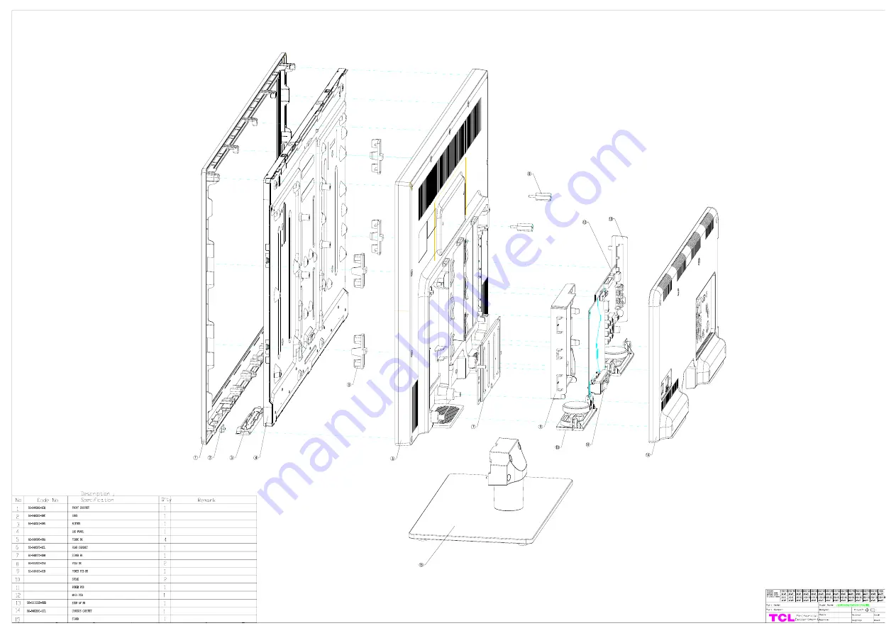 TCL MS09-LA Series Service Manual Download Page 28