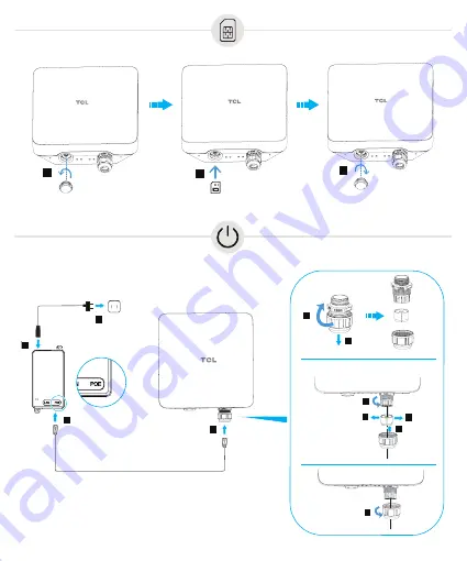 TCL ODU12DE Quick Start Manual Download Page 3