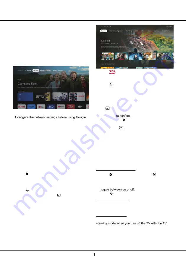 TCL P745 Series Operation Manual Download Page 13