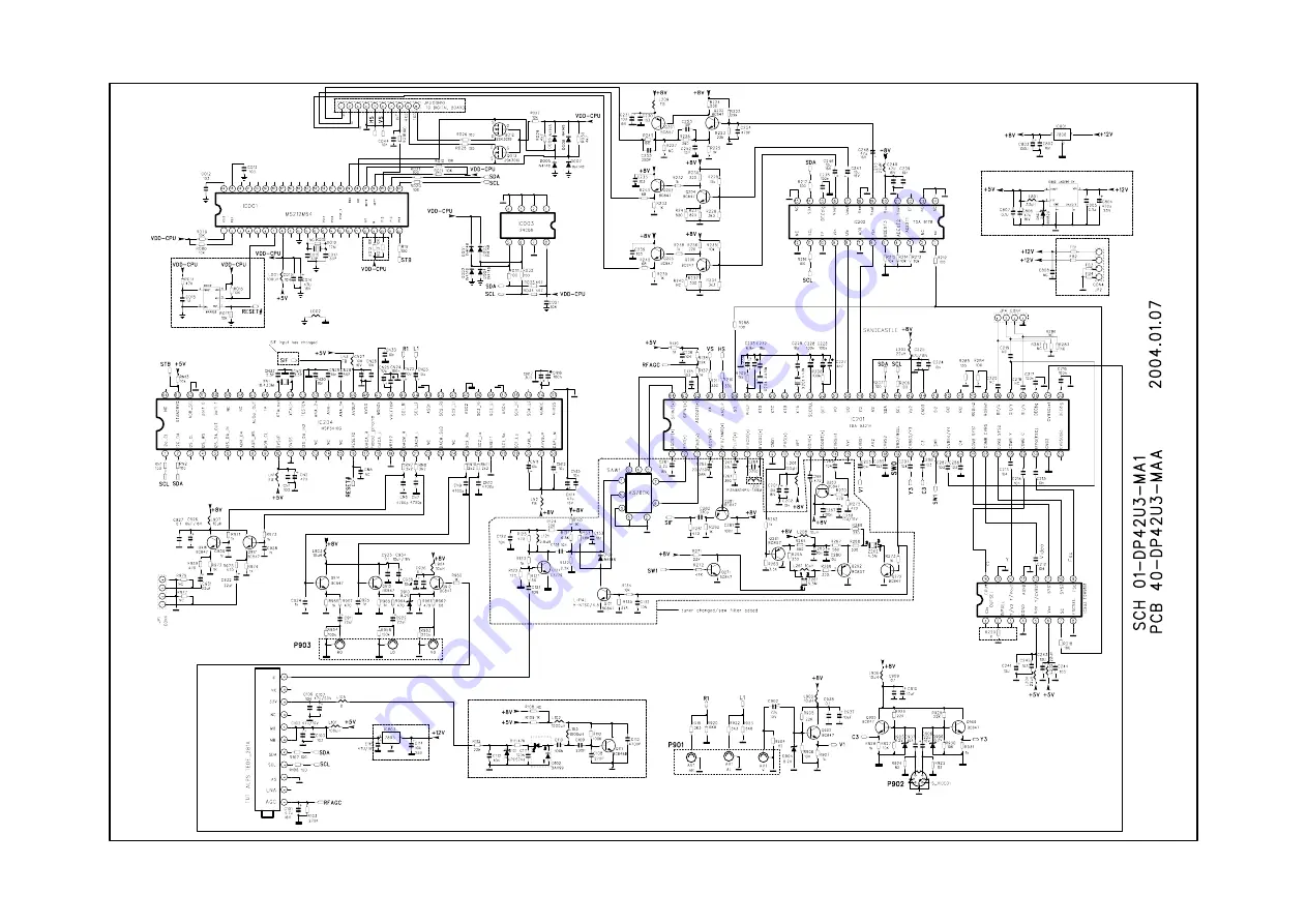 TCL PDP42U3H Service Manual Download Page 23