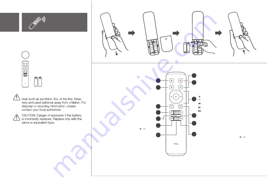 TCL S642W Скачать руководство пользователя страница 6