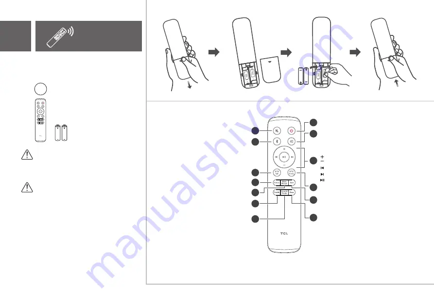 TCL S642W Скачать руководство пользователя страница 10