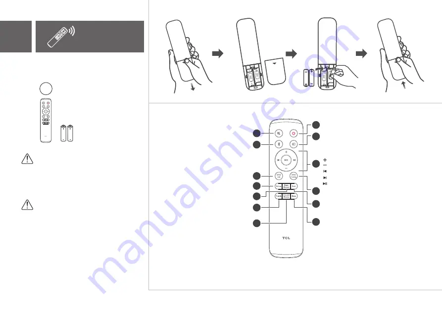 TCL S642W Скачать руководство пользователя страница 21