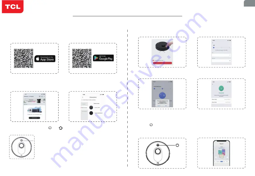 TCL Sweeva 6000 Quick Start Manual Download Page 8