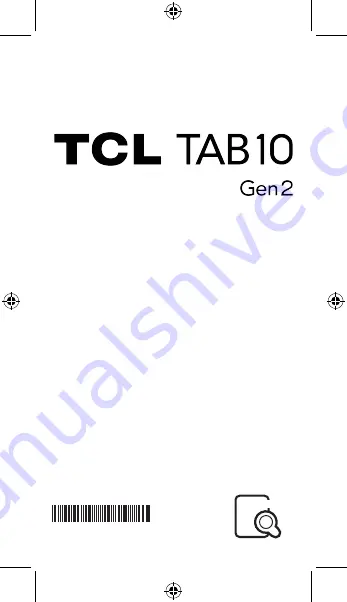 TCL TAB10 Gen2 Quick Start Manual Download Page 1