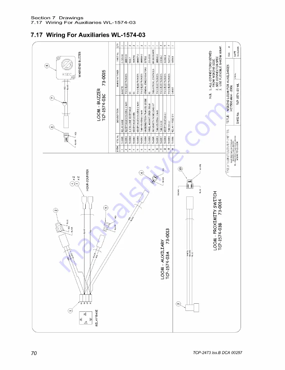 TCP Hi-T500 Скачать руководство пользователя страница 70