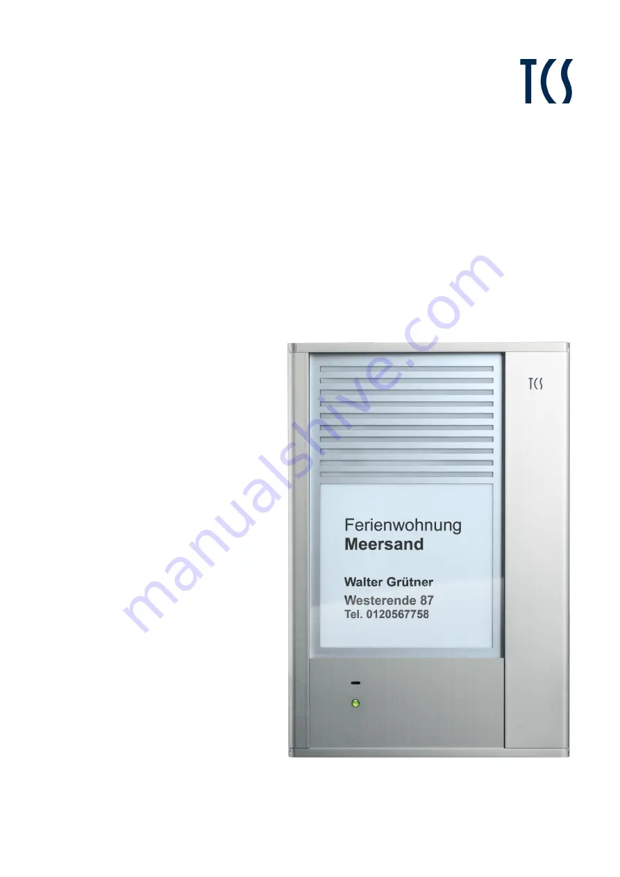 TCS AZC41000-0010 Product Information Download Page 1