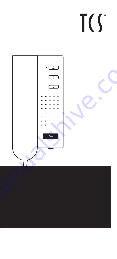 TCS PSC2120-0000 Instruction Manual Download Page 1