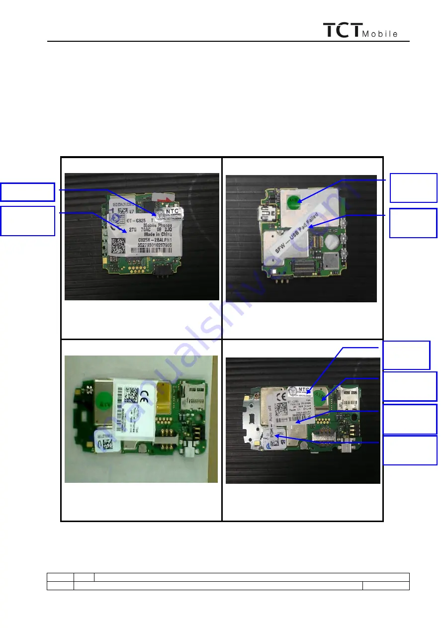 TCT Mobile GIN One Touch 918 Repair Document Download Page 21