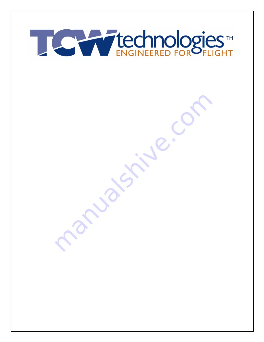 TCW Technologies IBBS-12v-CHARGER Operation And Use Download Page 1