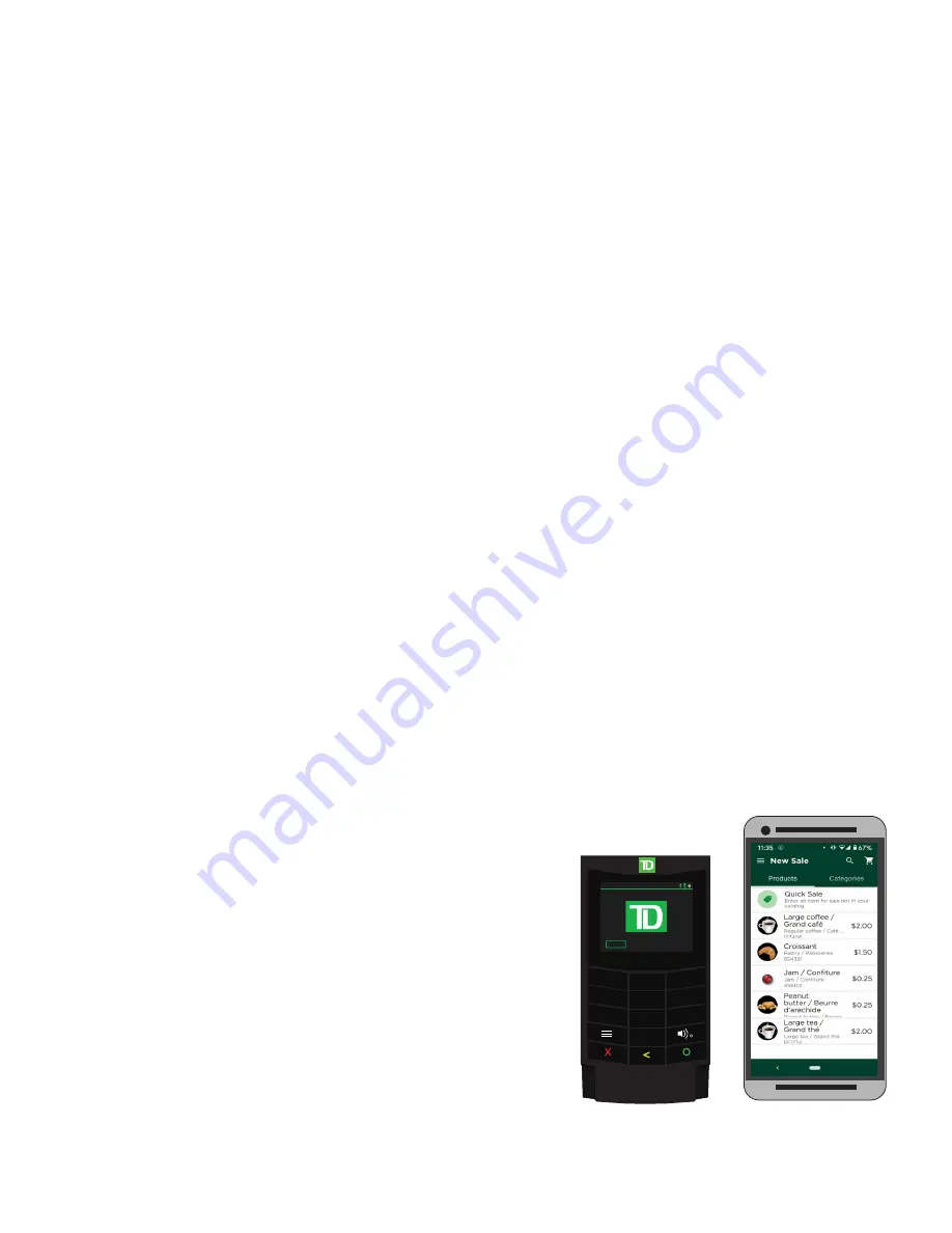 TD Mobile Pay Merchant Manual Download Page 5