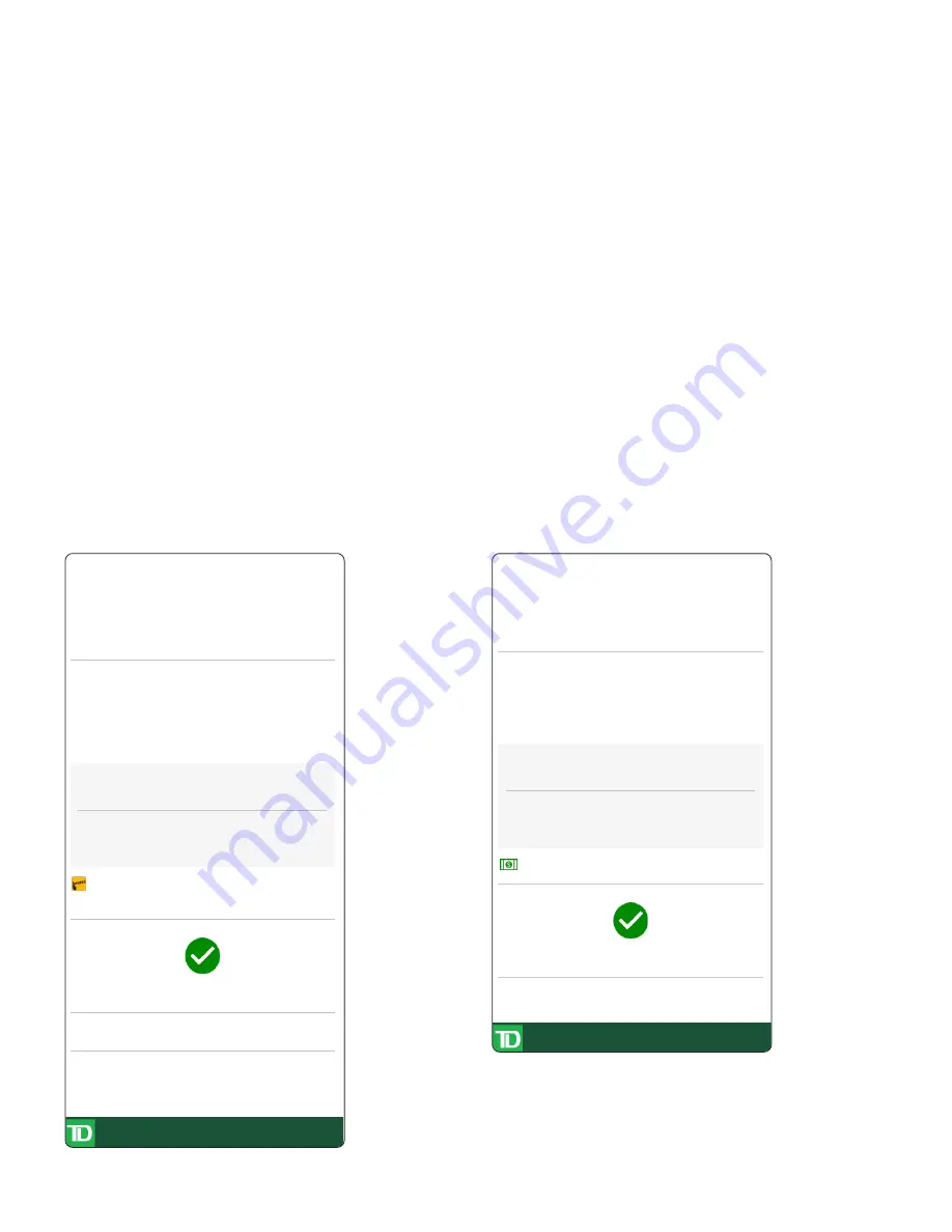 TD Mobile Pay Merchant Manual Download Page 16