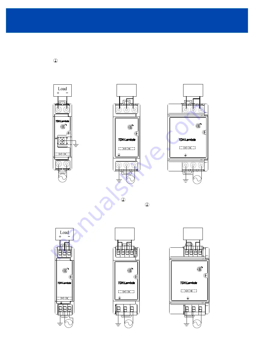 TDK-Lambda DRJ15 Instruction Manual Download Page 3