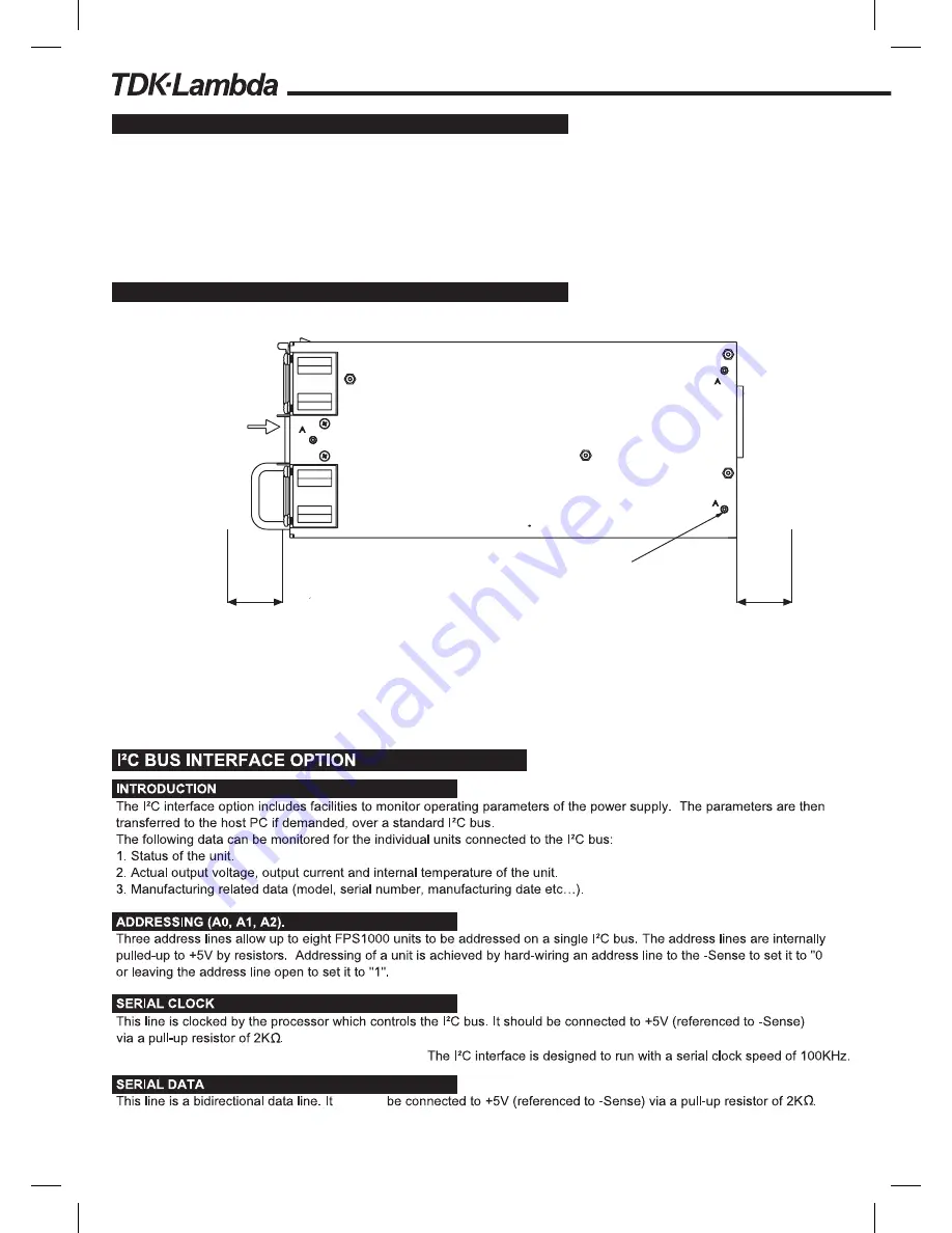 TDK-Lambda FPS1000 Series Instruction Manual Download Page 10