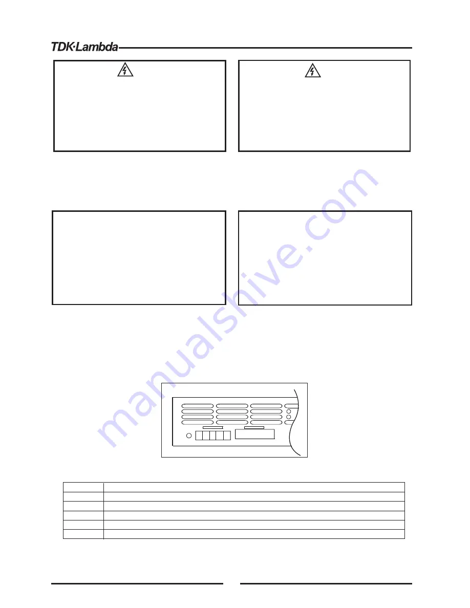 TDK-Lambda Genesys GEN8-300 User Manual Download Page 35