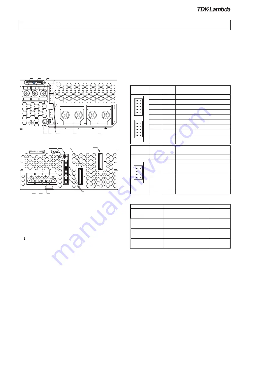 TDK-Lambda SWS-L Series Manual Download Page 10