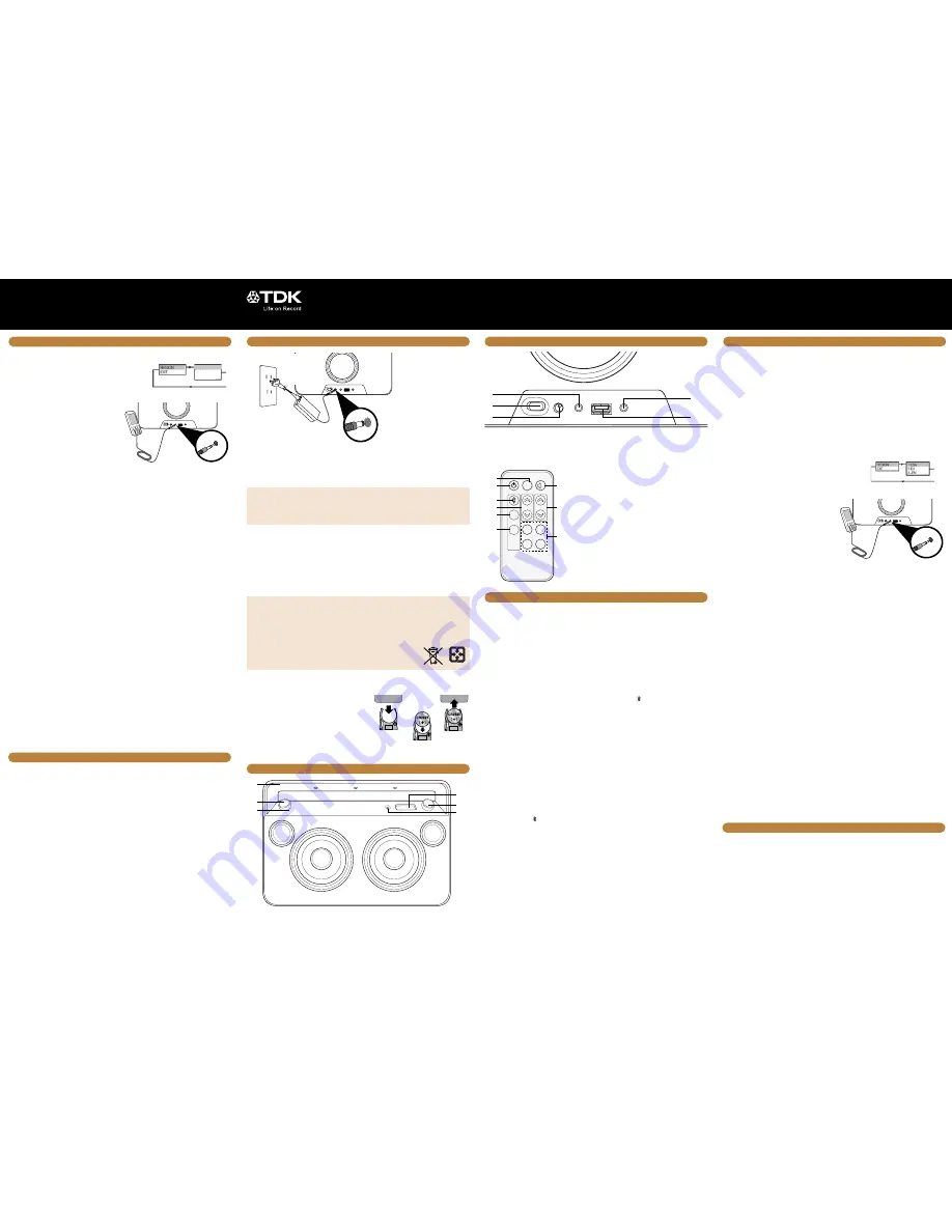 TDK A73 User Manual Download Page 7