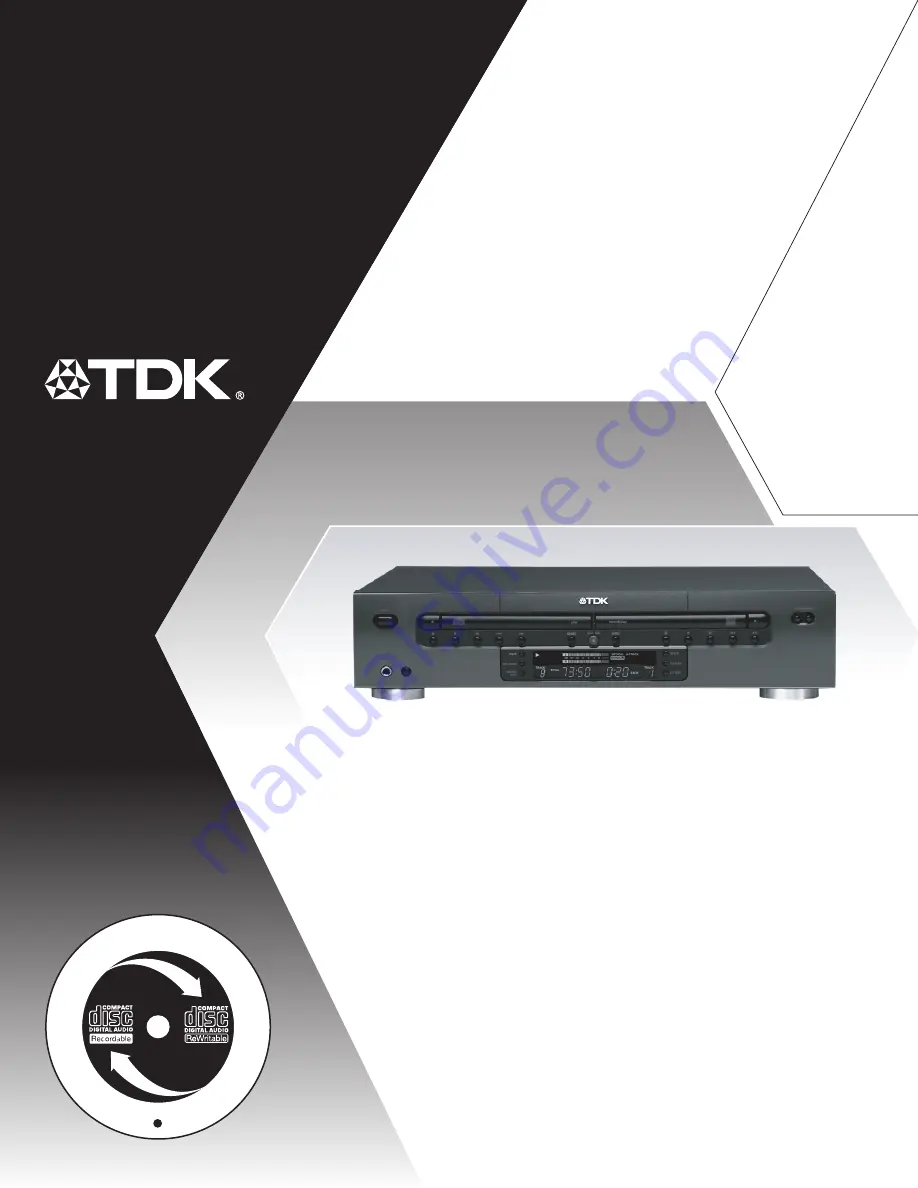 TDK DA-5900 Скачать руководство пользователя страница 1