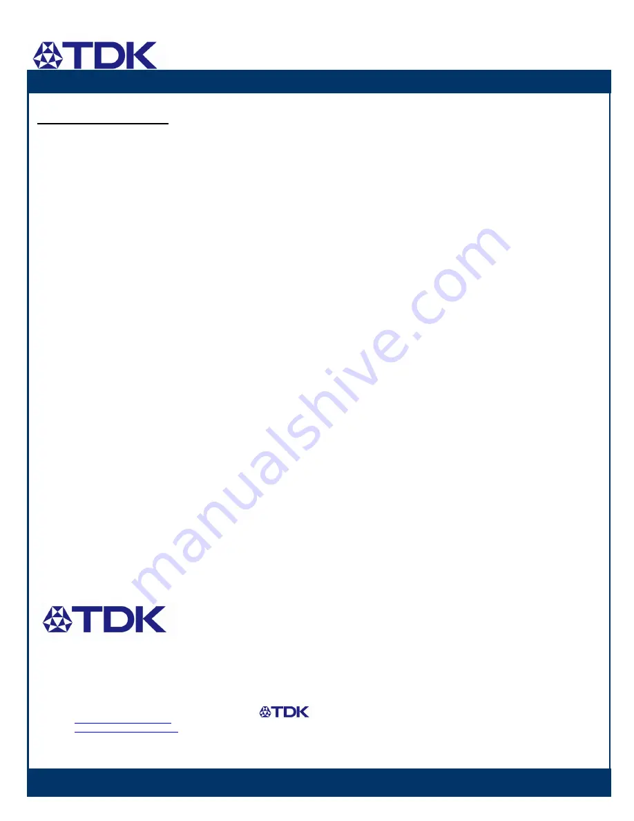 TDK Dualeta iQA Series Скачать руководство пользователя страница 19