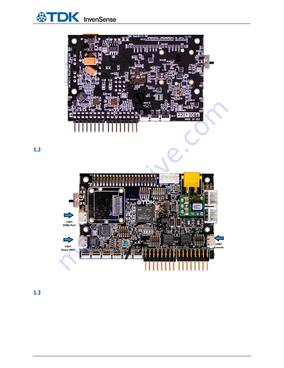 TDK InvenSense RoboKit1 Hardware Reference Manual Download Page 4