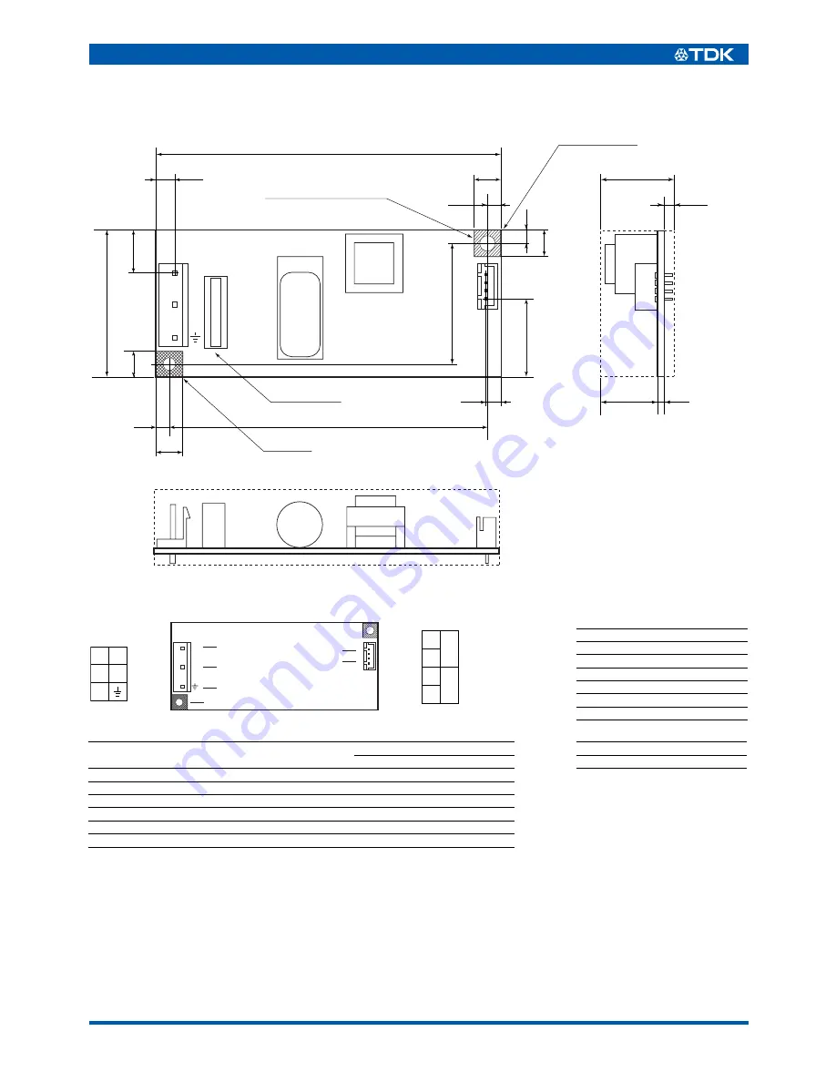 TDK J Series JBW Specification Sheet Download Page 3