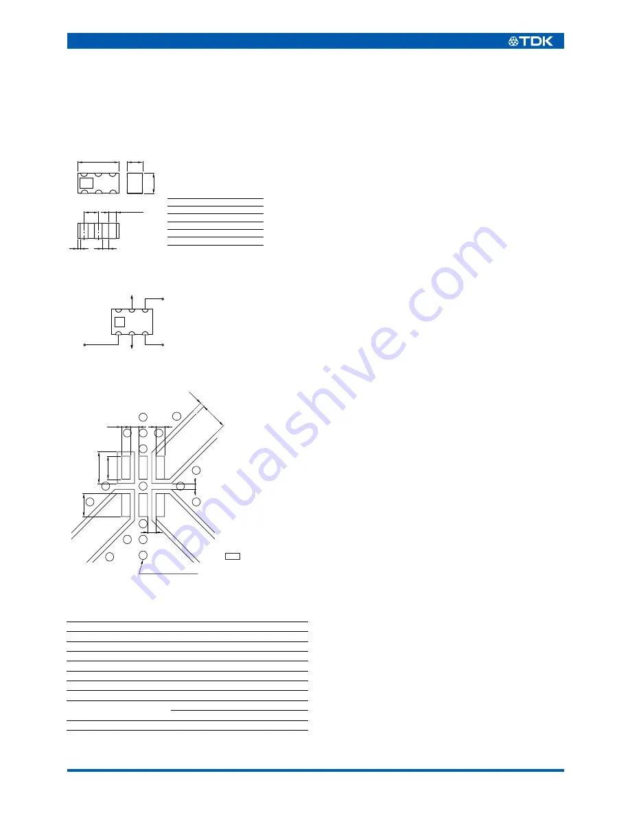 TDK WiMAX HHM Series HHM1715E1 Specifications Download Page 1