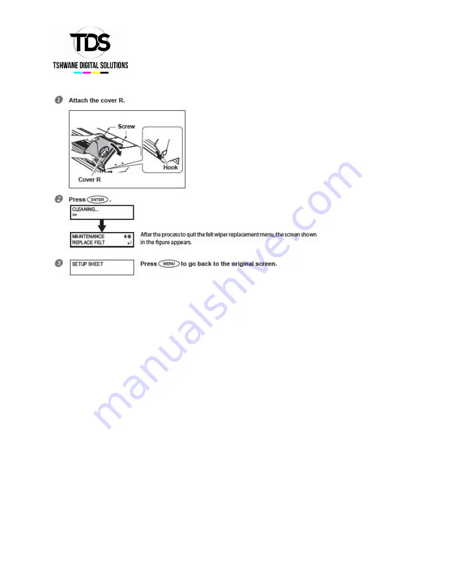 TDS VSi Series Maintenance Manual Download Page 23