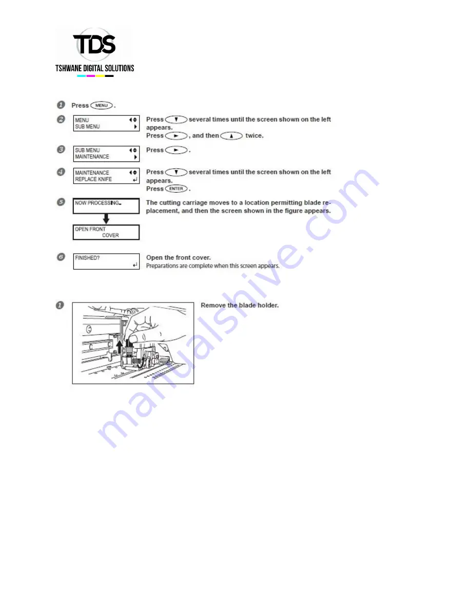 TDS VSi Series Maintenance Manual Download Page 24